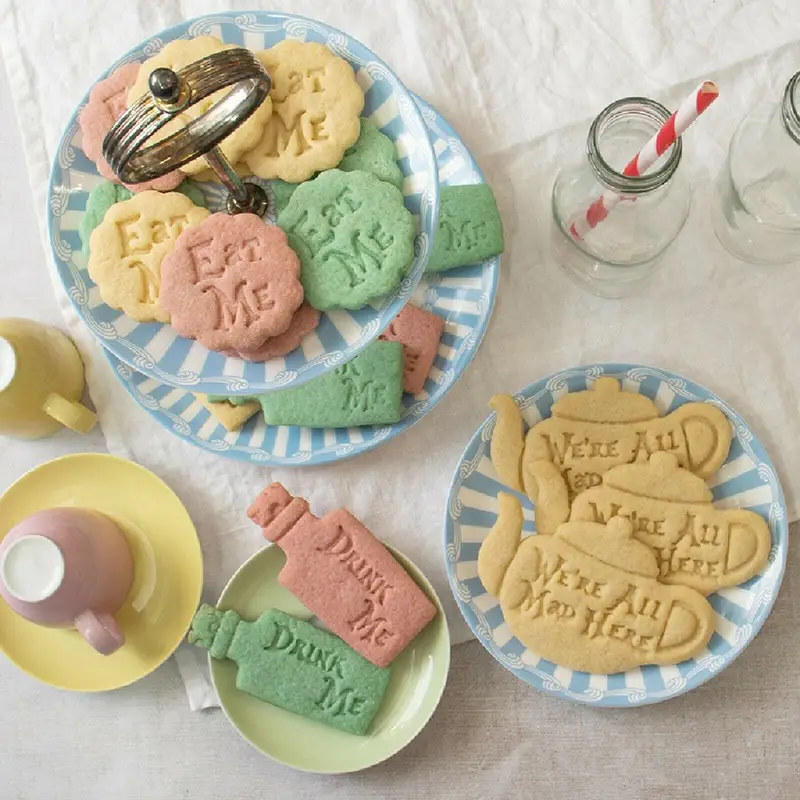 Eat Me Cookie Cutter Alice In Wonderland Theme Diy Cookie - Temu