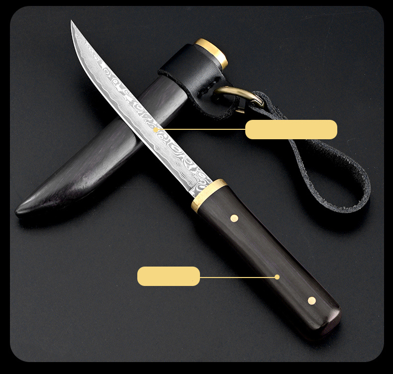 Mini Pocket Knife Lightweight Edc Japanese Sword For Outdoor