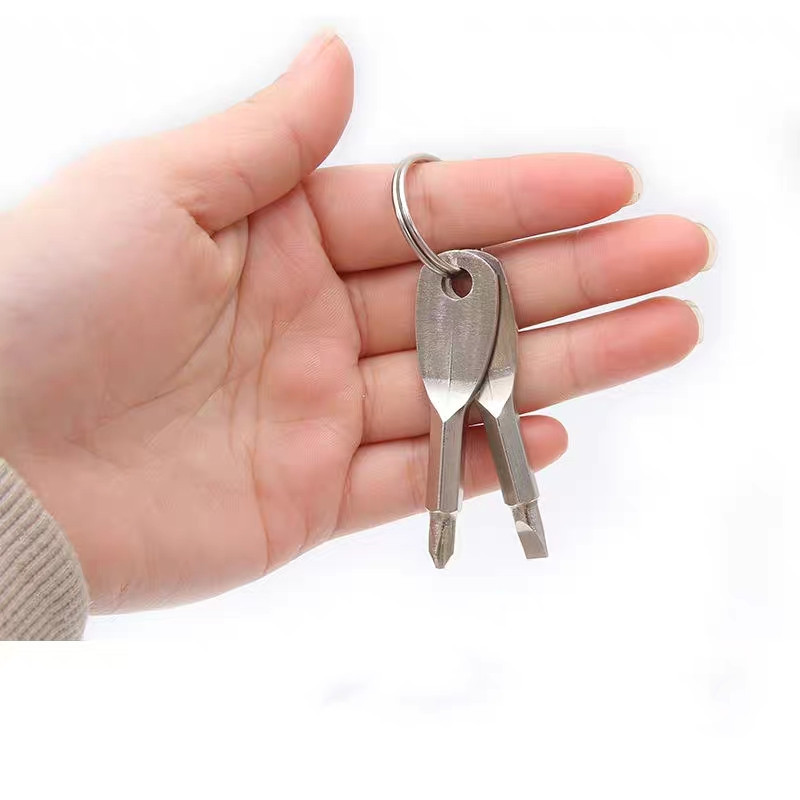 Keyring Multitool, Mini Screwdriver Set of 2