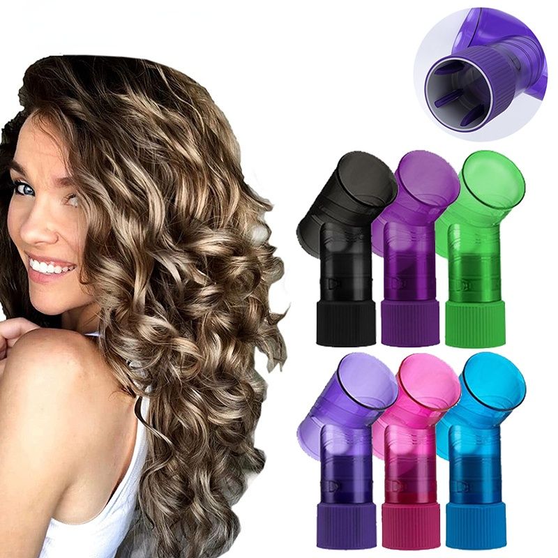 Curl Hair Dryer Diffuser Wind Spin Removable Roller Curler Hairstyle Tools  Curved Hair Dryer Cover Hair Care Styling Accessory | Free Shipping For New  Users | Temu