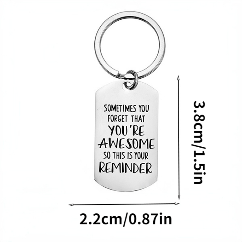 inspirational keychain gifts sometimes you forget