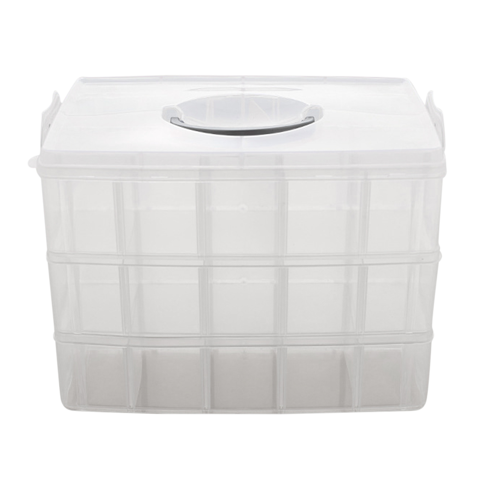 1pc Stackable Craft Container 3 Layer Craft Box Organizer - Temu