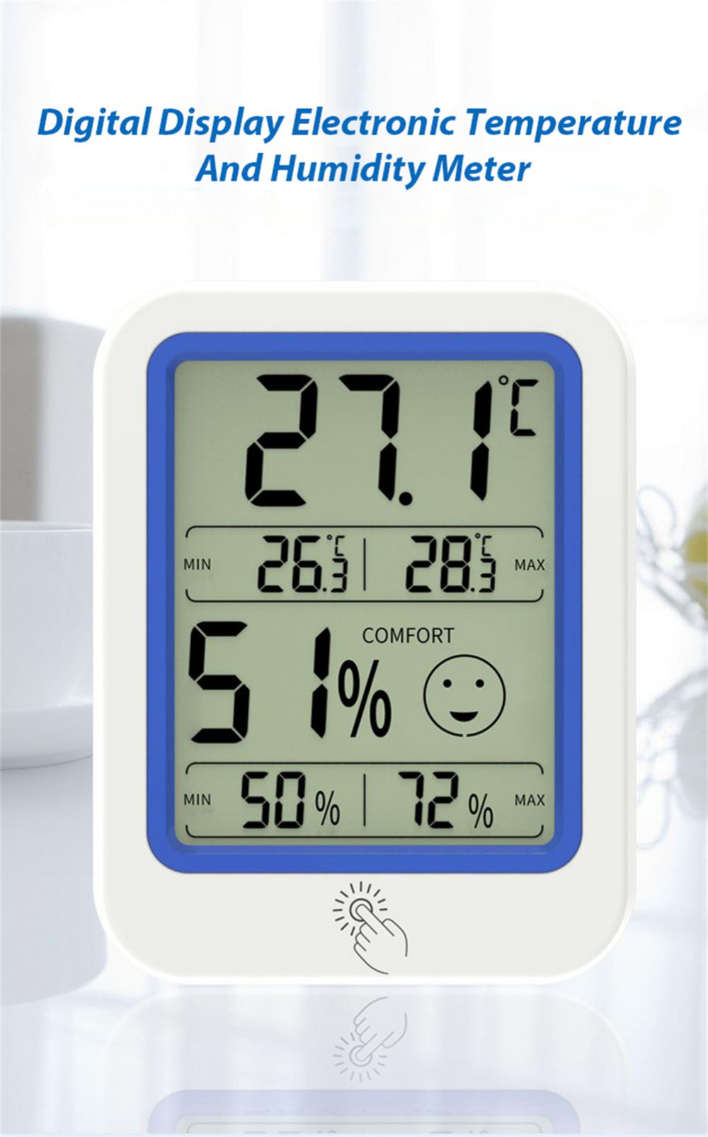 wall mounted digital humidity meter gauge