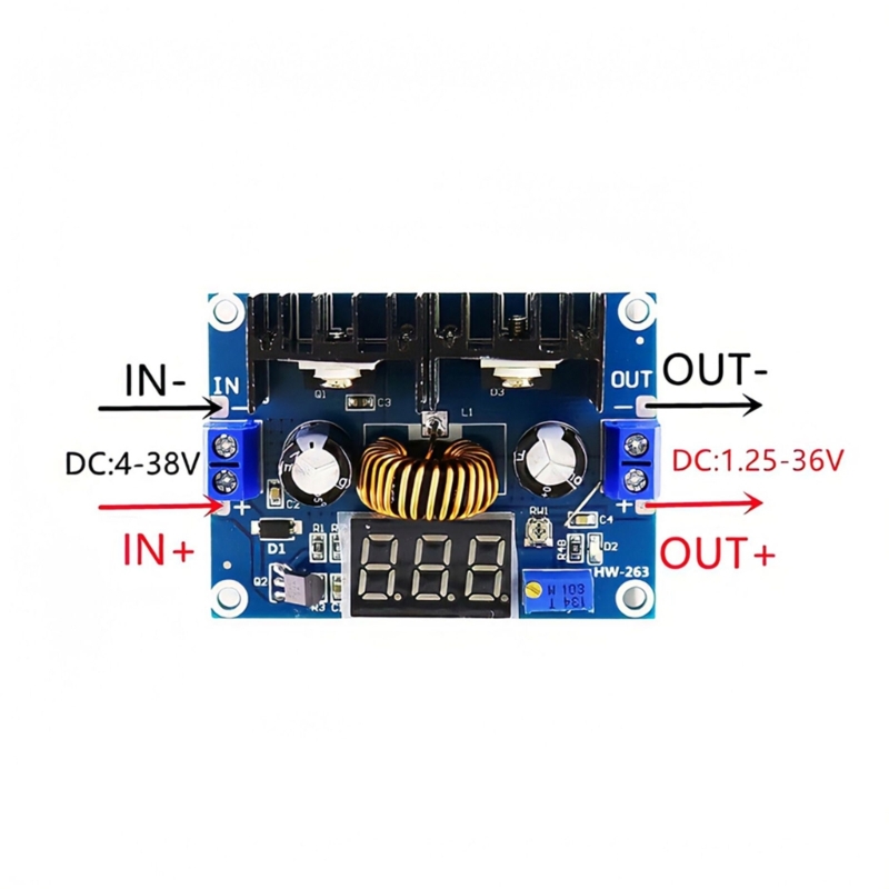 200w Dc1 25 36v Voltage Regulator Xh M404 High Voltage Version 4 40v 8a  Module - Industrial & Commercial - Temu