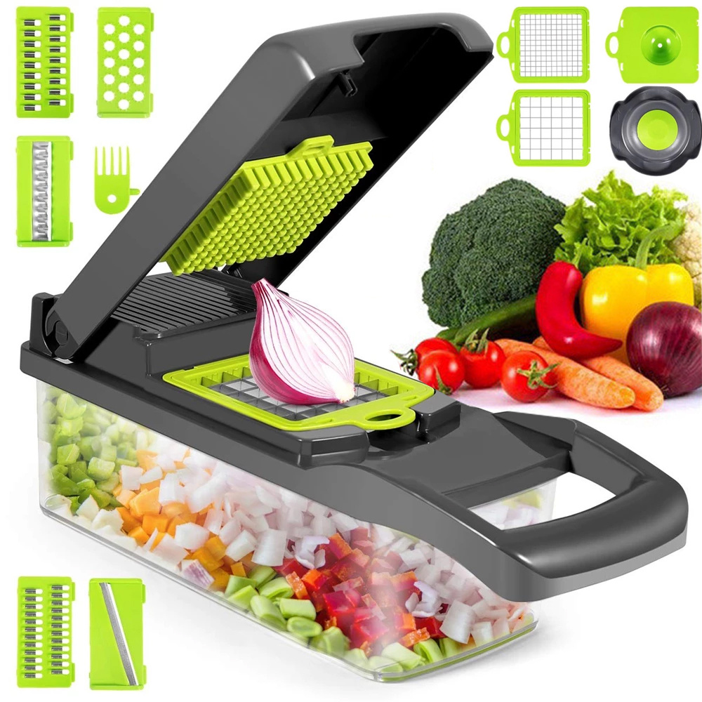 Máquina cortadora de verduras, gelatina multifuncional con Rallador de  pepino y otras verduras para restaurante y casa