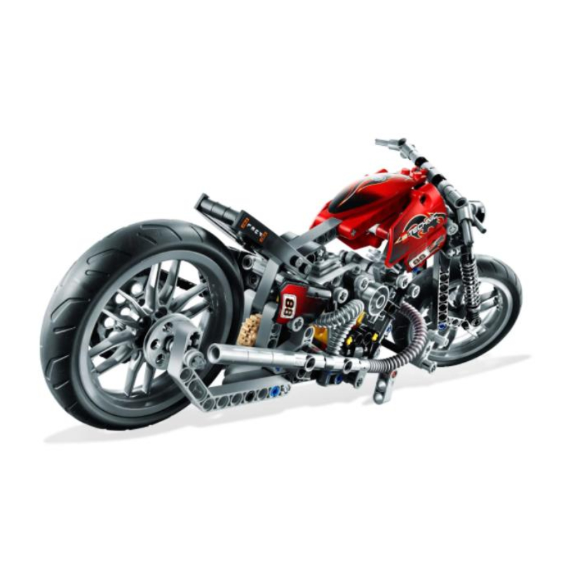 Technic Moto Blocs de Construction, 888 Pièces Technic Motorcycle