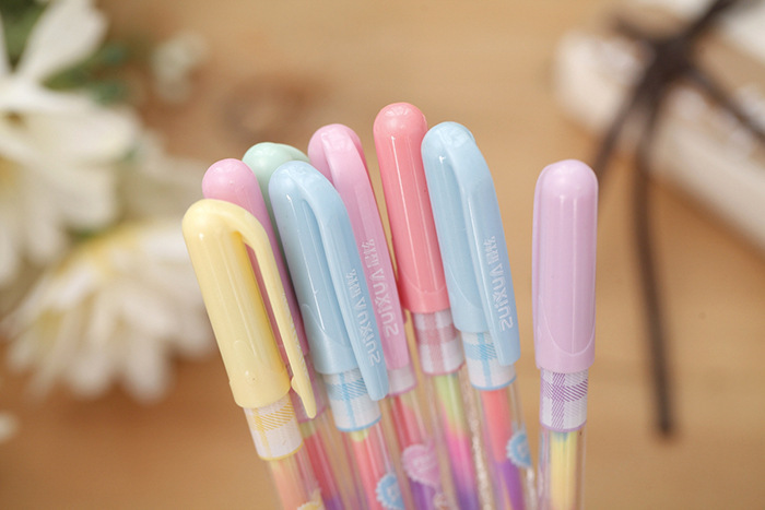 Multi color Pastel Fluorescent Pen Gouache Gel Pen Pastel - Temu
