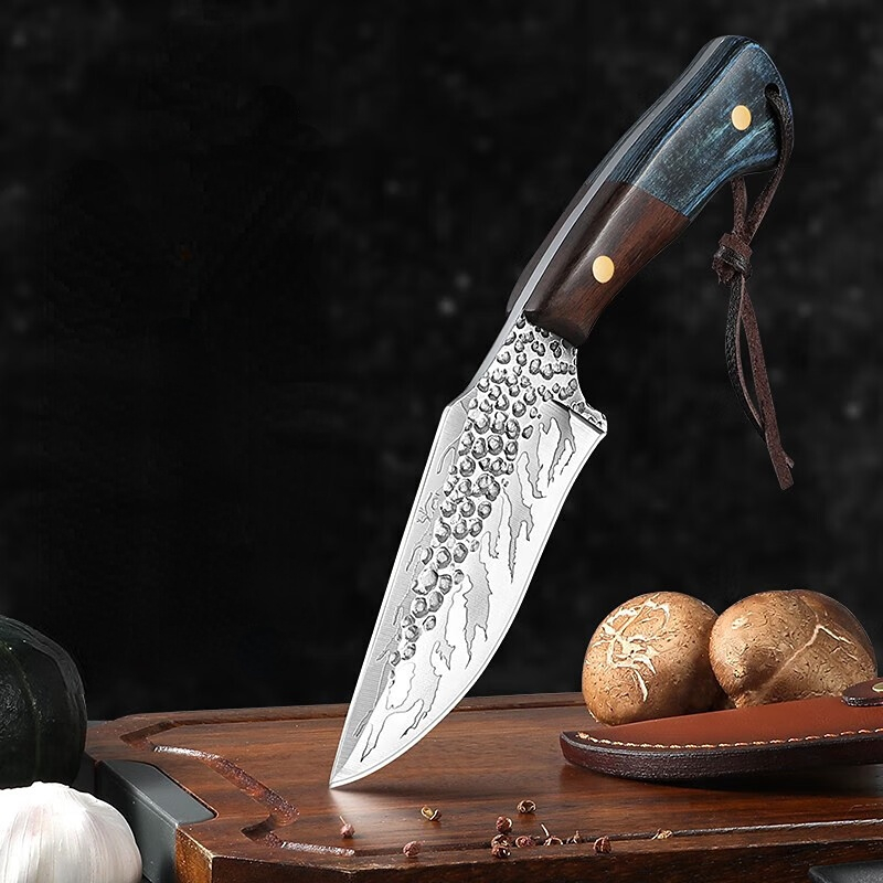 Outdoor Hunting Wooden Handle Fixed Blade Knife Small Knife - Temu