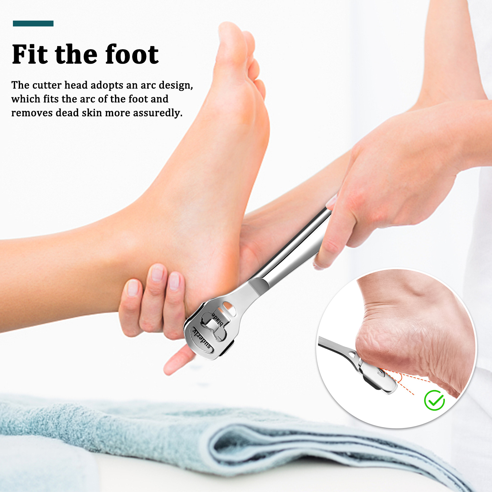 2022 Foot Callus Shaver & Scraper Remover -Callous Removers For Feet Tools  