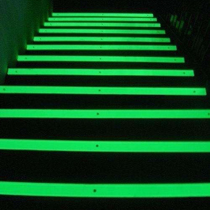 Cinta fluorescente que brilla en la oscuridad 30 pies x 1 pulgada cinta  fluorescente alta calidad no tóxica calcomanías impermeables para escaleras  paredes escalones y letrero de salida – Yaxa Store