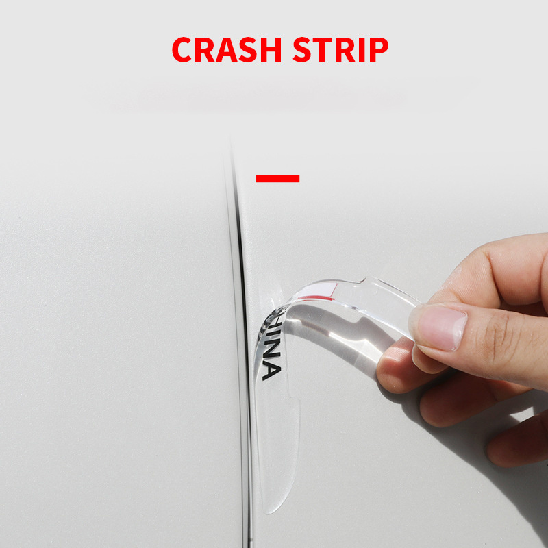 4PCS Car Door Anti Collision Protector Bar Side Edge Protection Guards