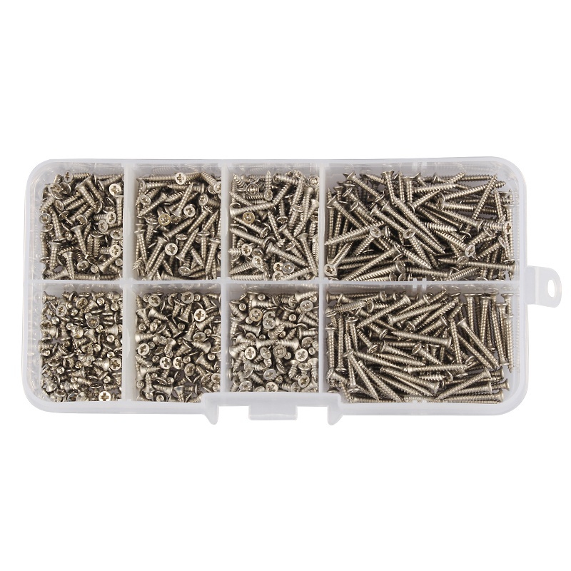 M2 Stainless Steel Self Tapping Screw Assortment Kit Tapping Temu