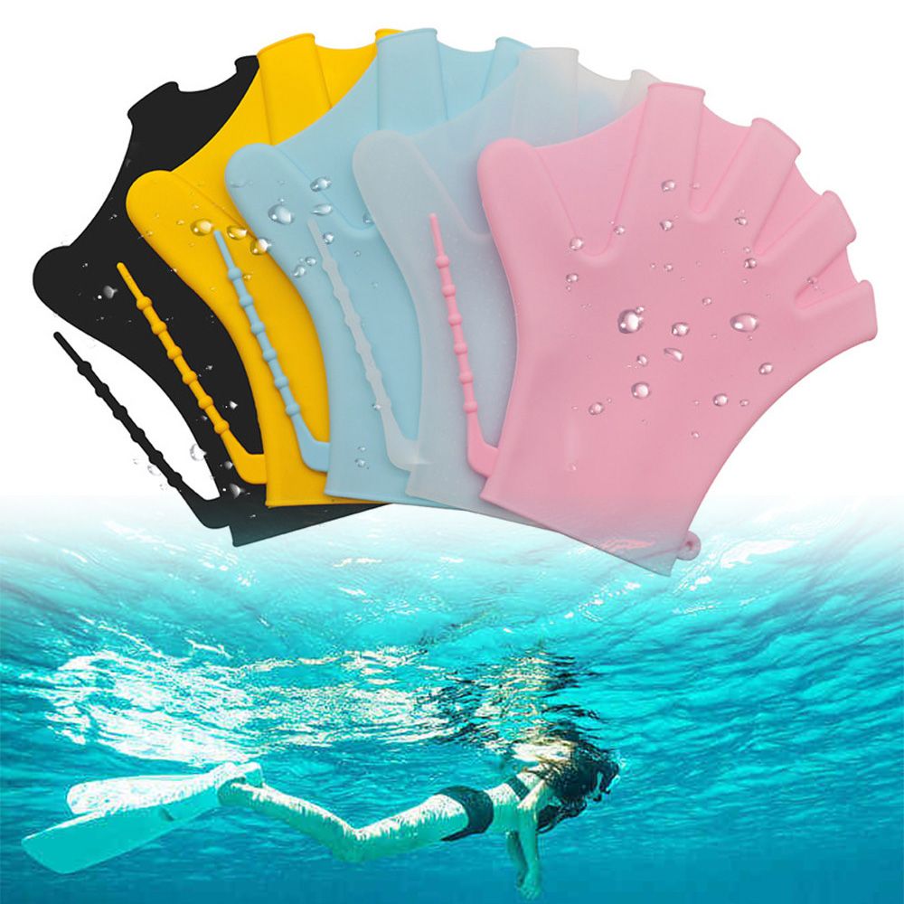 Unisex Tipless Webbed Paddle Gloves: Perfect Swimming - Temu