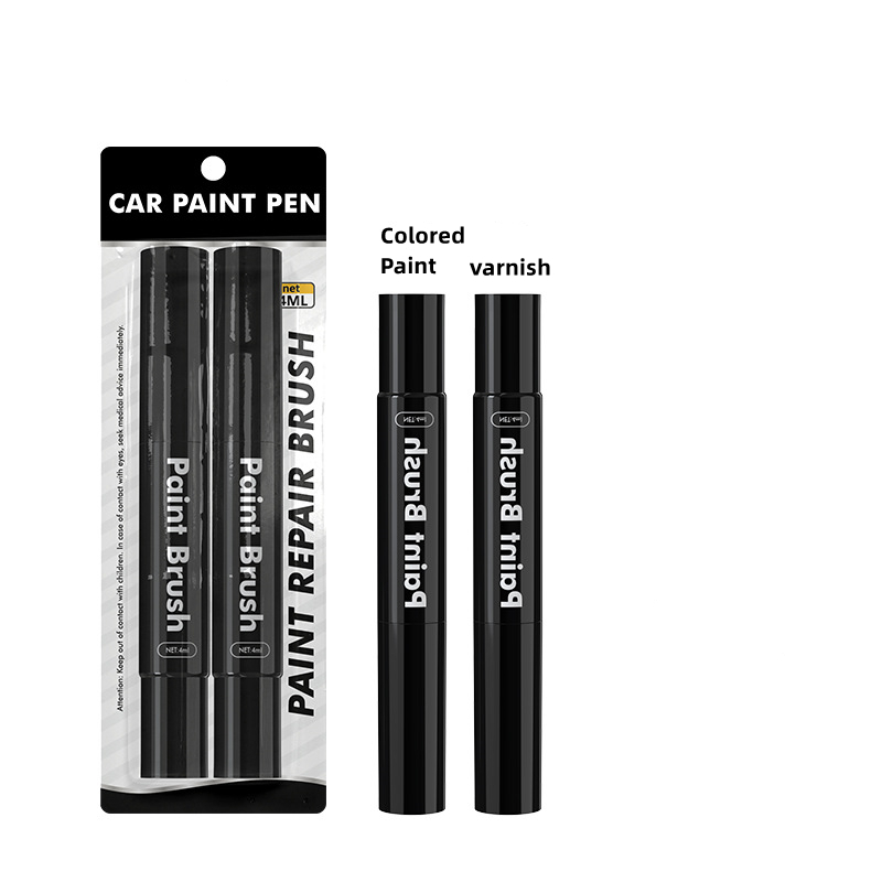Matte Black NonToxic Touch Up Paint Pen For Cars Universal Car