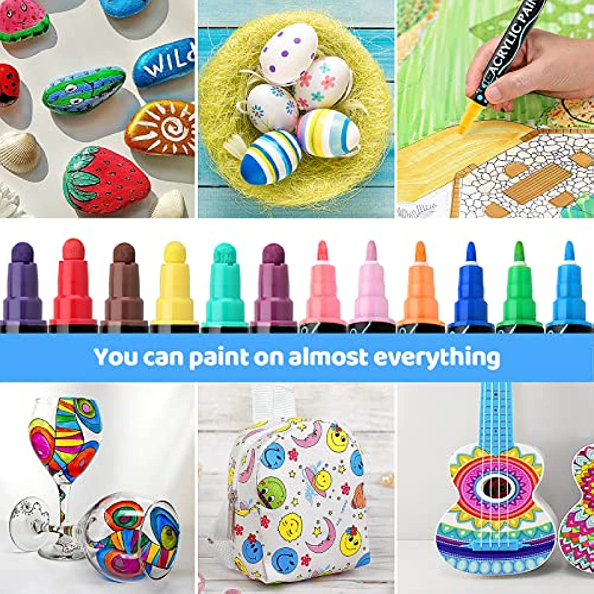The best Paint pens for kids crafts and art projects! Easy to use paint pens  make it simple to create art work us…