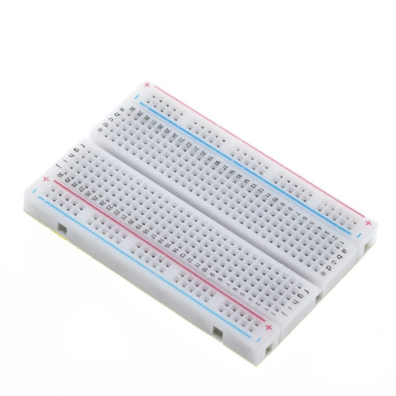 1 Pcs 400 Tie Points Solderless PCB Breadboard Mini Universal Test  Protoboard DIY Bread Board for Bus Test Circuit Board