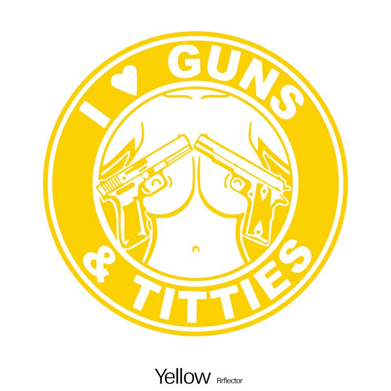 Love Guns Titties Car Stickers Car Body Window Bumper - Temu