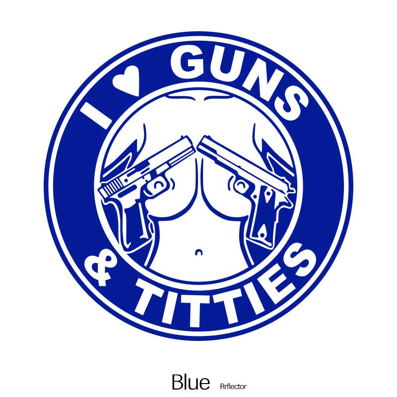 Love Guns Titties Car Stickers Car Body Window Bumper - Temu
