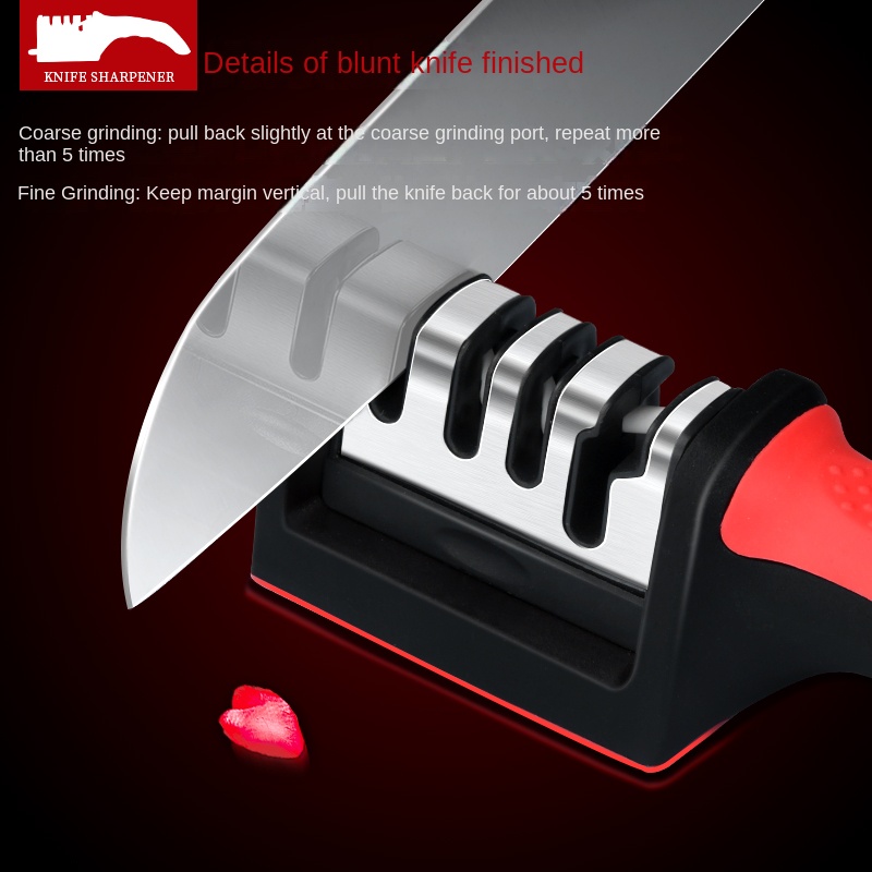 Multifunctional Knife Sharpening Artifact, Knife Sharpening Stone,  Household Kitchen Knife, Sharpening Commercial Quick Knife Sharpener, Blade  Opening Tool, 1 - Temu
