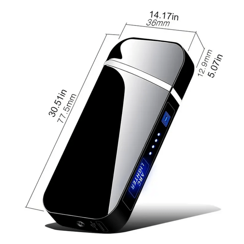 1 Unidad Encendedor Carga Doble Arco Encendedor Electrónico - Temu