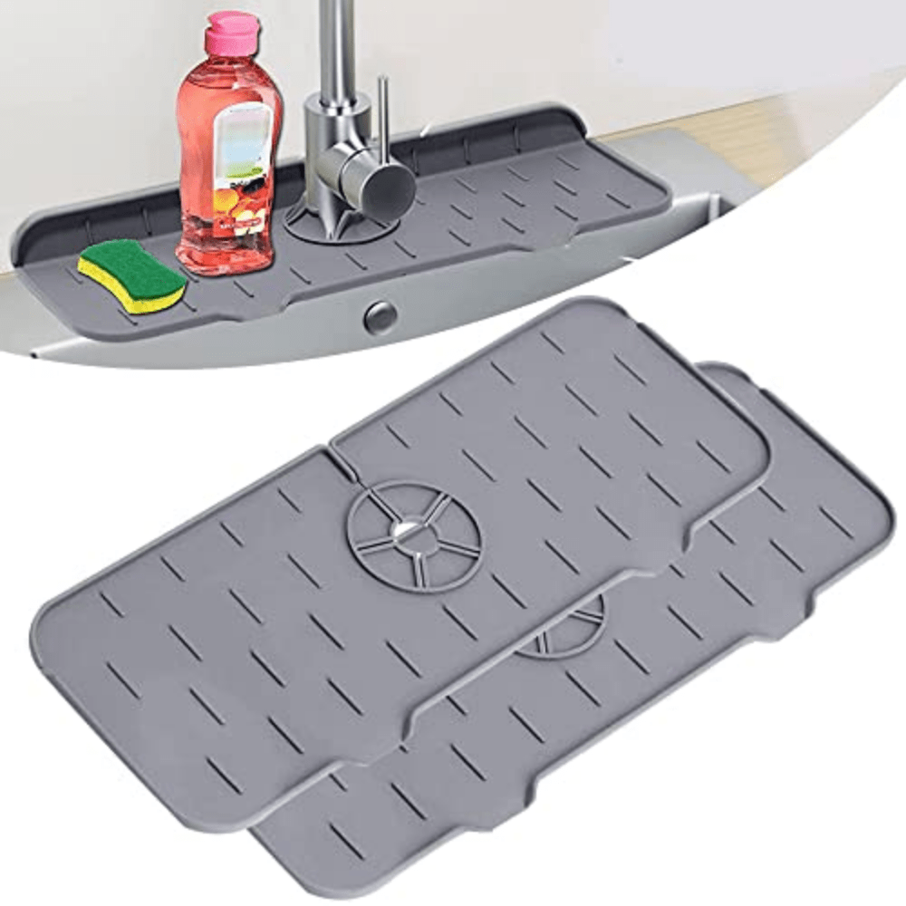 Keep Your Kitchen Sink Clean Protected With This Silicone Temu