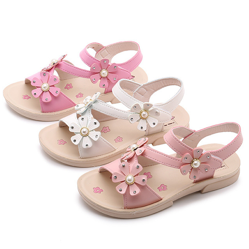 Boys Girls Hook And Loop Roman Sandals Wear resistant Non - Temu