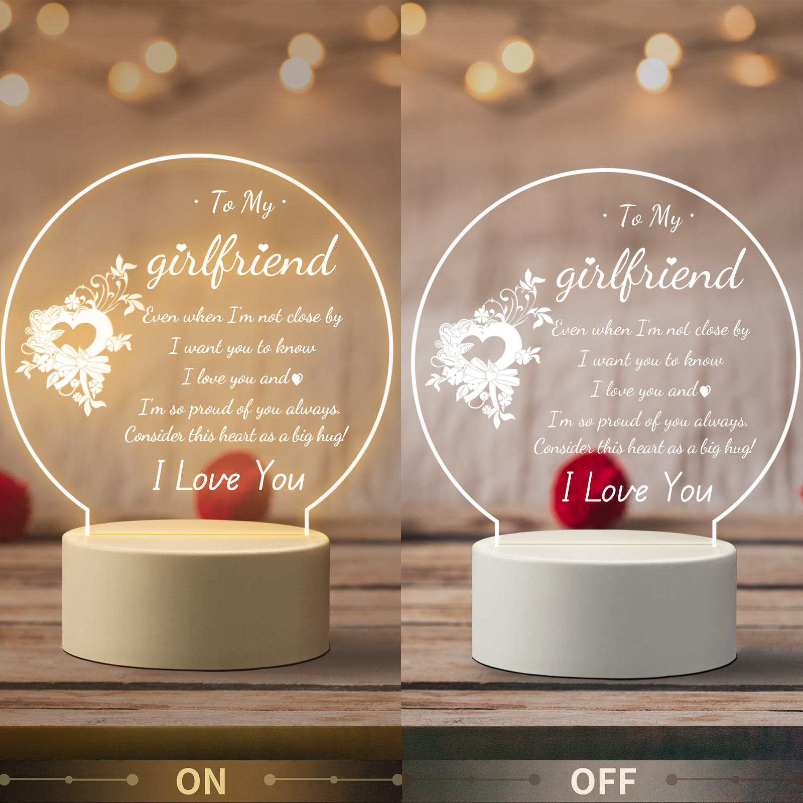 Personalized Surprise Gifts for Her, Romantic Girlfriend Birthday Gift, One  Year Anniversary Gifts for Girlfriend, Cute Gifts for Women 