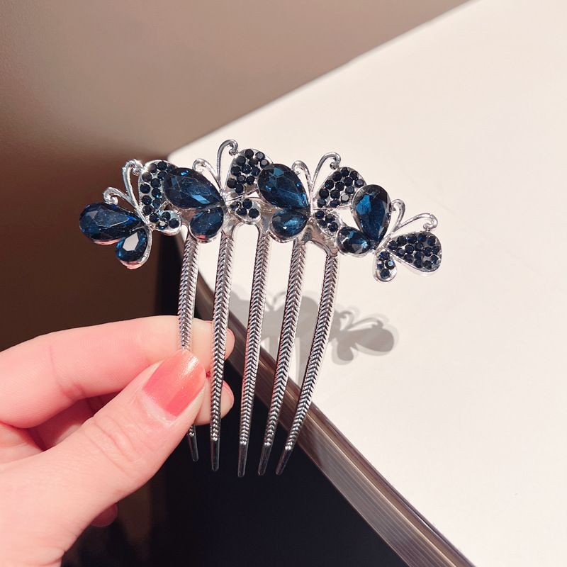 Fashion Hair Comb Rhinestone Hair Comb Hair Accessories For Women Butterfly  Hair Side Comb Hair Piece For Daily Use - Beauty & Personal Care - Temu