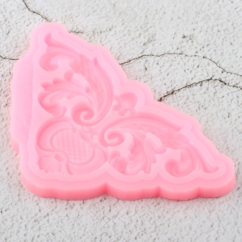 Embossed Silicone Cake Border Mold Household - Temu