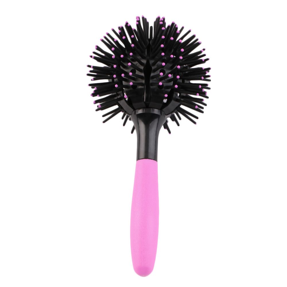 Round Hair Brush Hair Comb Salon Make Up Ball Styling Tools Detangling  Hairbrush Heat Resistant Women Comb - Beauty & Personal Care - Temu
