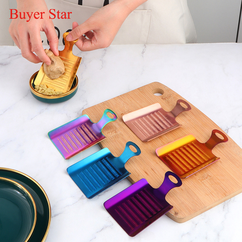 Cheese Grater, 304 Stainless Steel Cheese Graters Shredder Handheld,  Kitchen Grater For Cheese Ginger Vegetables - Temu