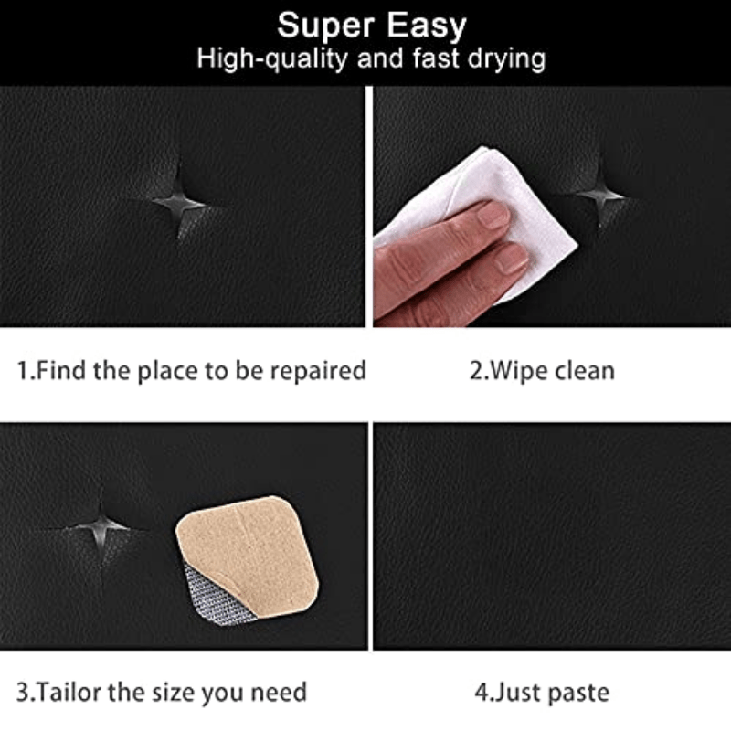 Thickness Onine Leather Repair Patch Self adhesive Couch - Temu