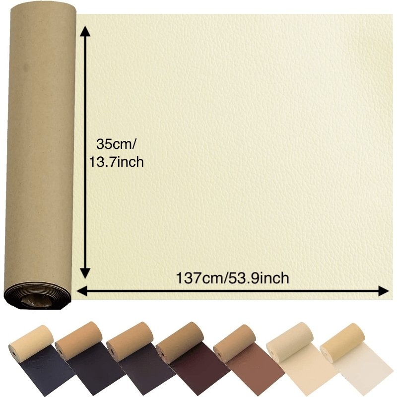 Self-Adhesive Leather Repair Patches 8x11 inch Leather Repair Tape for  Couches Vinyl Leather Repair Kit for Furniture Drivers Car Seats Handbags  Jackets Beige 8x11 inch Beige