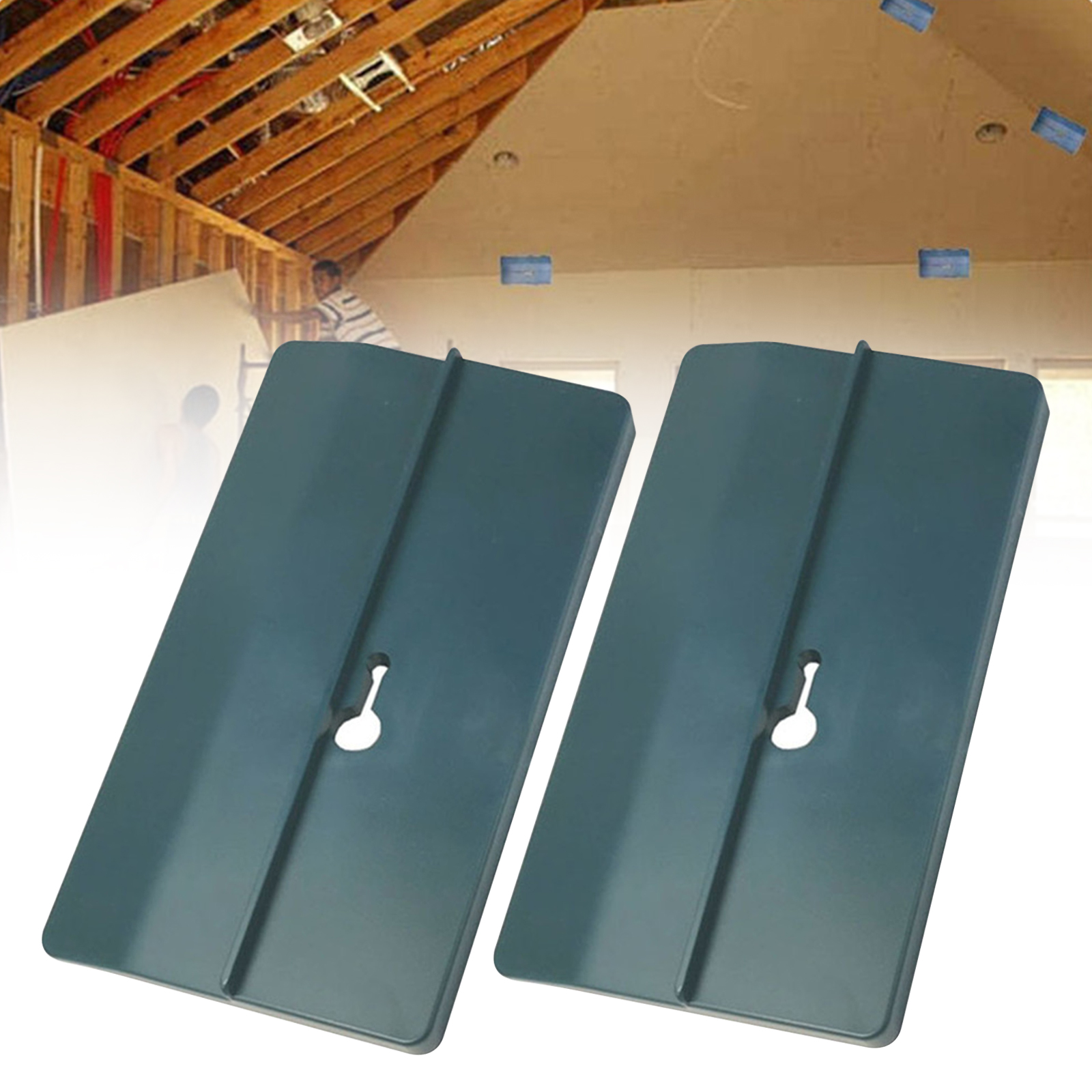 2pcs muro a secco strumento di montaggio cartongesso strumento di fissaggio  camera soffitto inclinato pareti decorazione falegname strumento soffitto