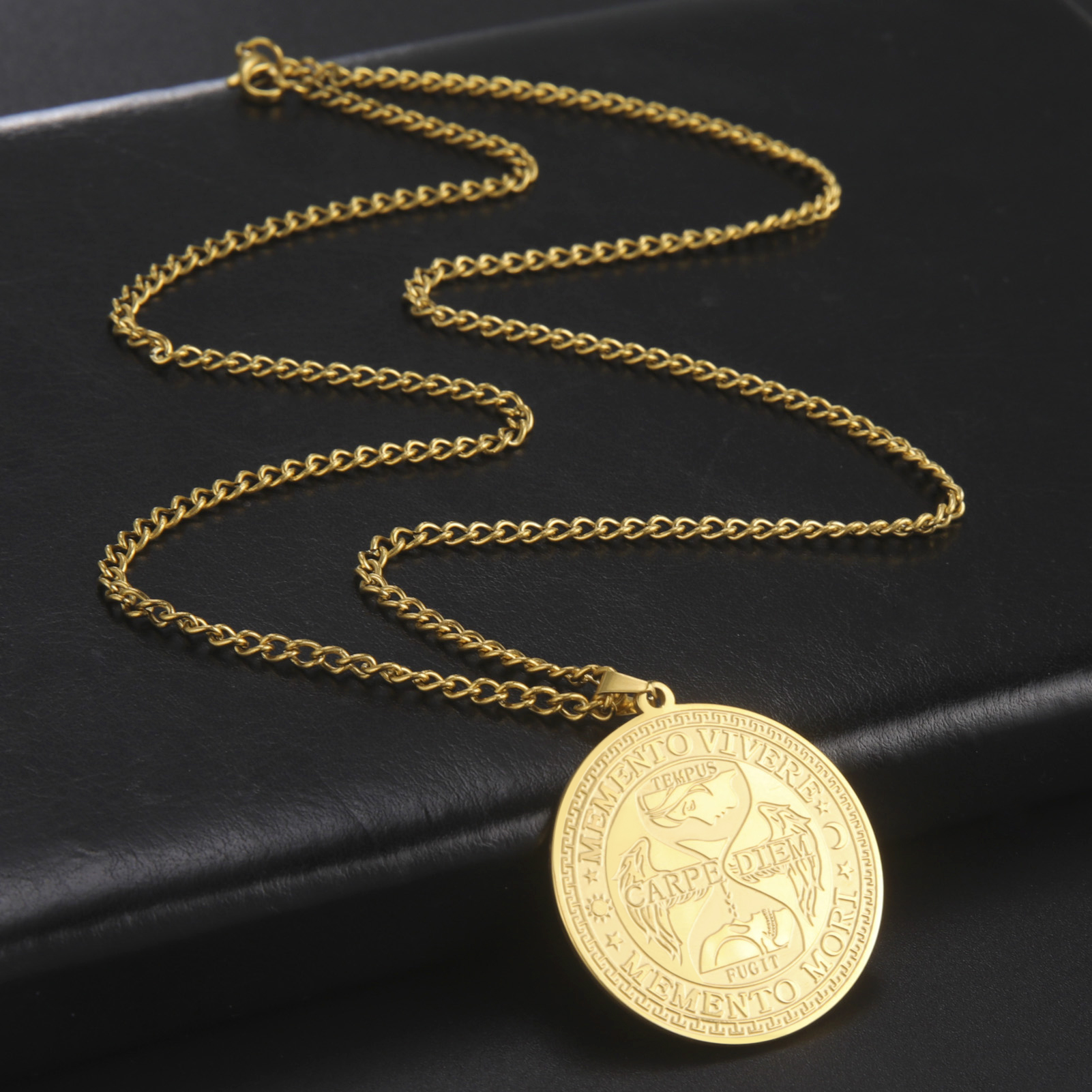 Carpe diem 2025 coin necklace