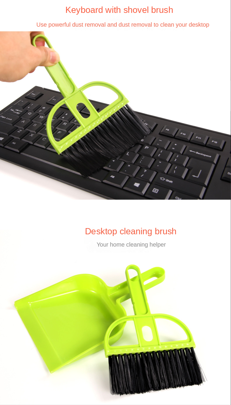 Door Keyboard Cleaning Brush With Dust Spatula - Inspire Uplift
