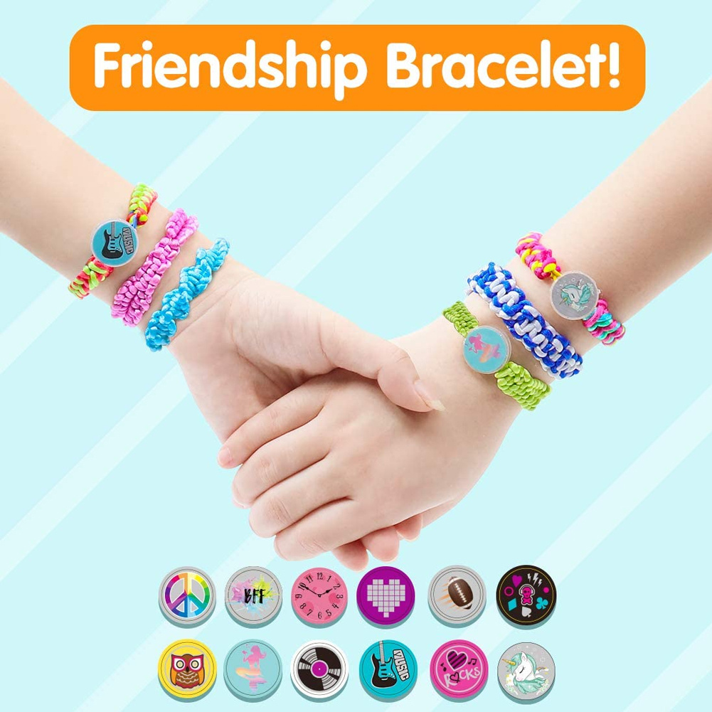 Friendship Bracelet Making Kit For Girls Diy Craft Kits Toys For 8-10 Years  Old Jewelry Maker Kids