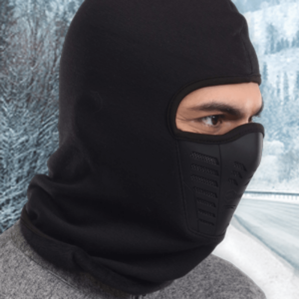 Masque D'hiver Cagoule Hommes Temps Froid Coupe vent Polaire - Temu France
