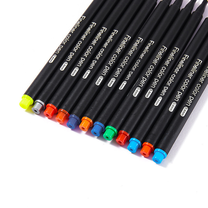 ai-natebok 36 Colored Fineliner Pens Fine Tip Pens Porous Fineliner Color  Pens for Journal Planner Writing Note Taking Calendar Agenda Coloring Art