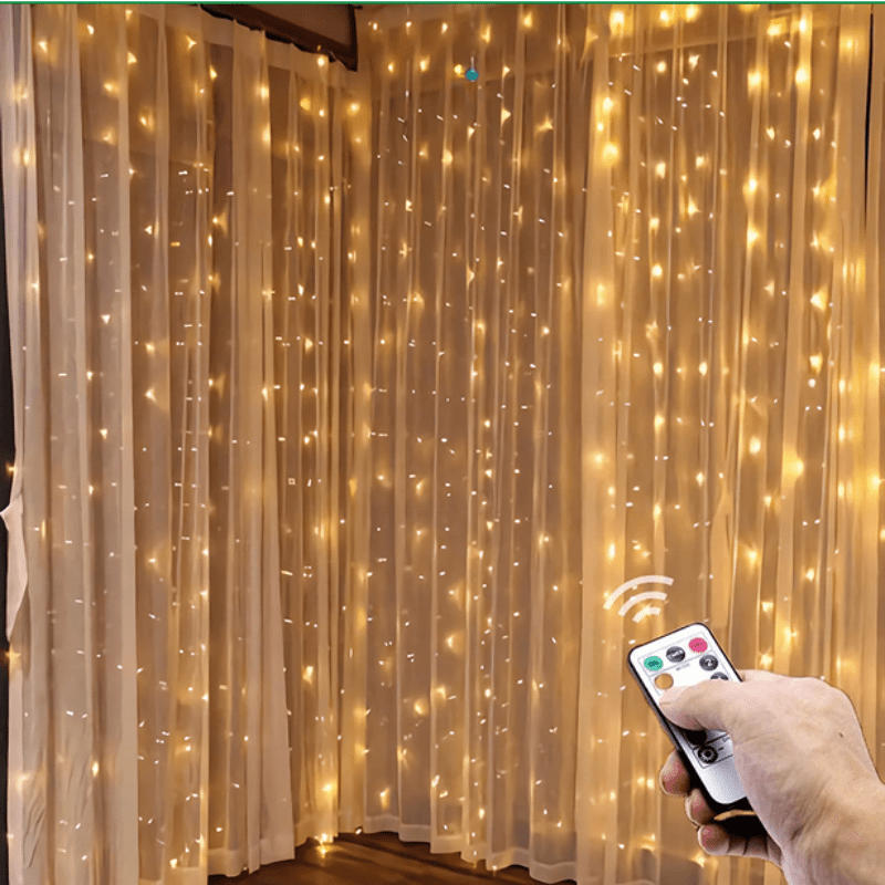 Party Decor USB LED String Light Remote Control Fairy Lamp Curtain Light