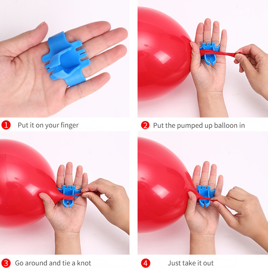 Great home)Balloon-knotter Wedding Arrangement Birthday Party Portable  Balloon-tying Tool – the best products in the Joom Geek online store