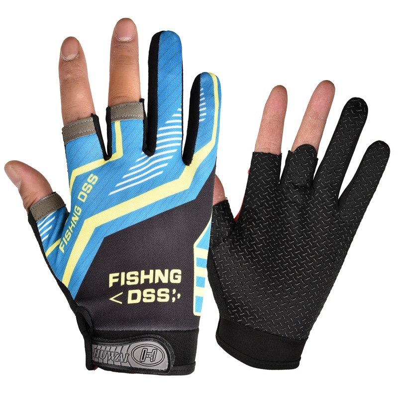Stay Safe Breathable: Fingerless Fishing Gloves Outdoor - Temu