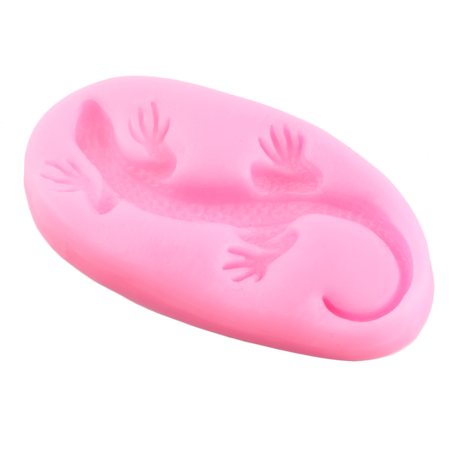 1pc   lizard silicone fondant mold for diy cake decorating and baking accessories details 8