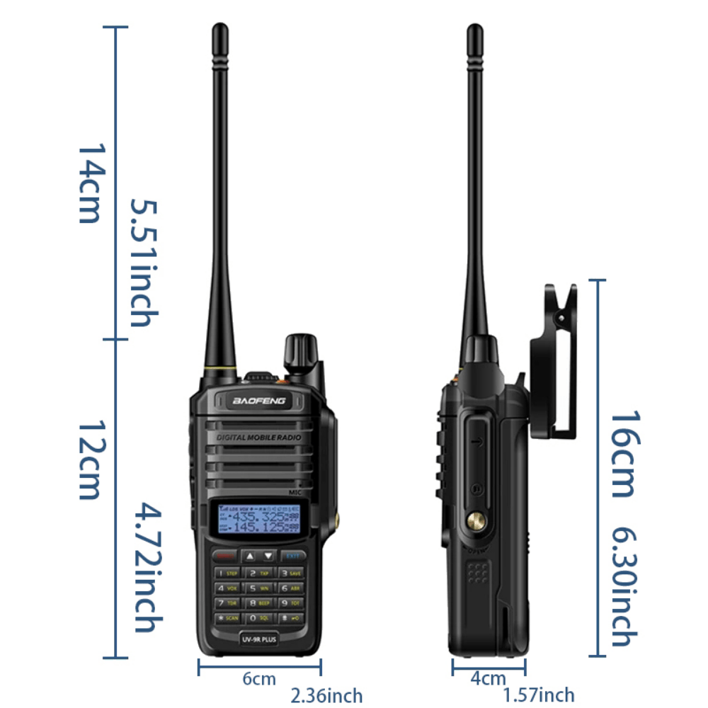2021 Baofeng Uv-s9plus puissant talkie-walkie Radio 8w / 10w 10km