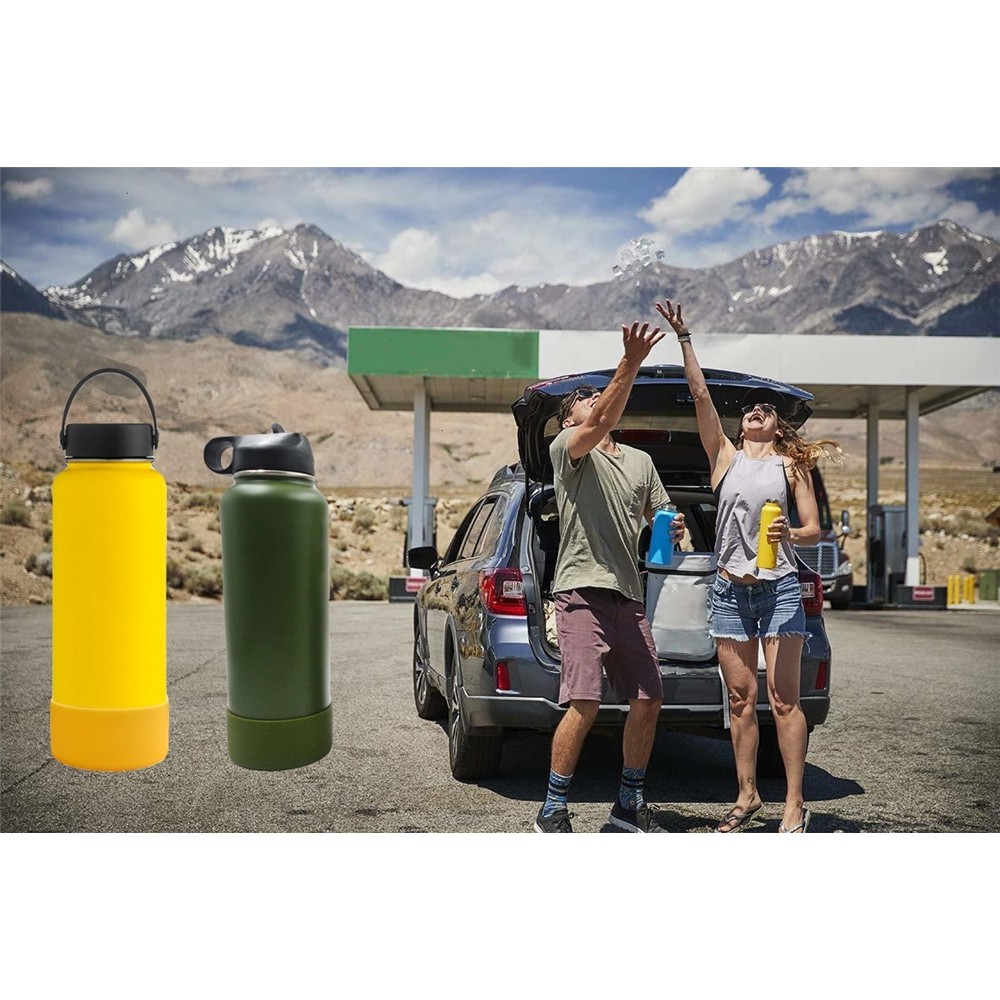 Anti-slip Silicone Boot For Water Bottles - Protects Hydro Flask, Mira,  Simple Modern, And Iron Flask Bottles - Temu United Arab Emirates