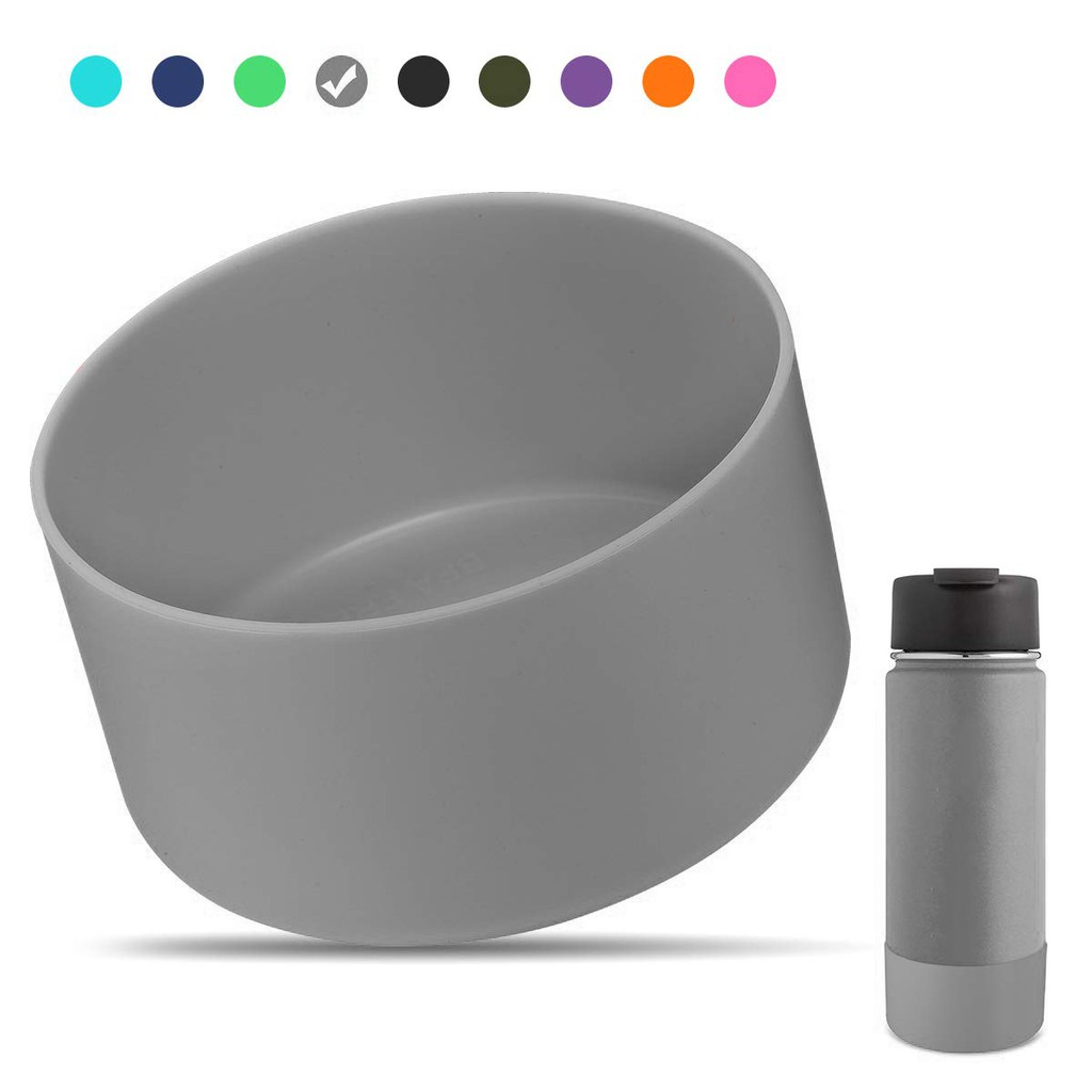 Anti-slip Silicone Sleeve For Hydro Flask Water Bottles - Protects From  Scratches And Dents, Doubles As Pet Feeding Bowl - Temu Philippines