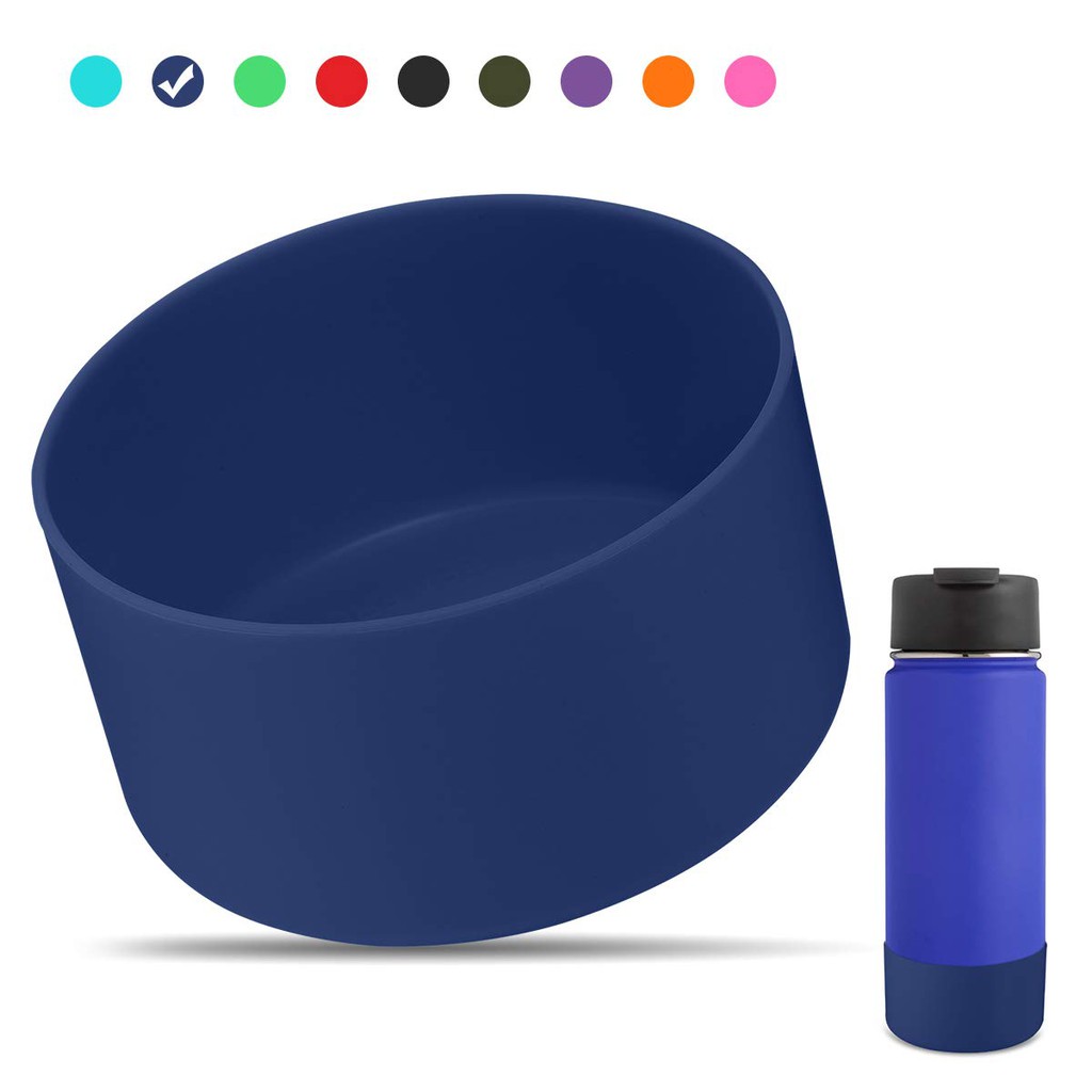 Anti-slip Silicone Sleeve For Hydro Flask Water Bottles - Protects From  Scratches And Dents, Doubles As Pet Feeding Bowl - Temu Philippines