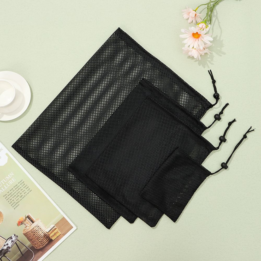 Outbound Multi-Purpose Mesh Drawstring Laundry/Wash Bag For Travel, Home,  Camping & Sport