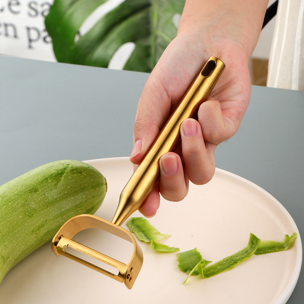 Vegetable Peeler (4 Pc) Sharp Stainless Steel Blades Make the Best