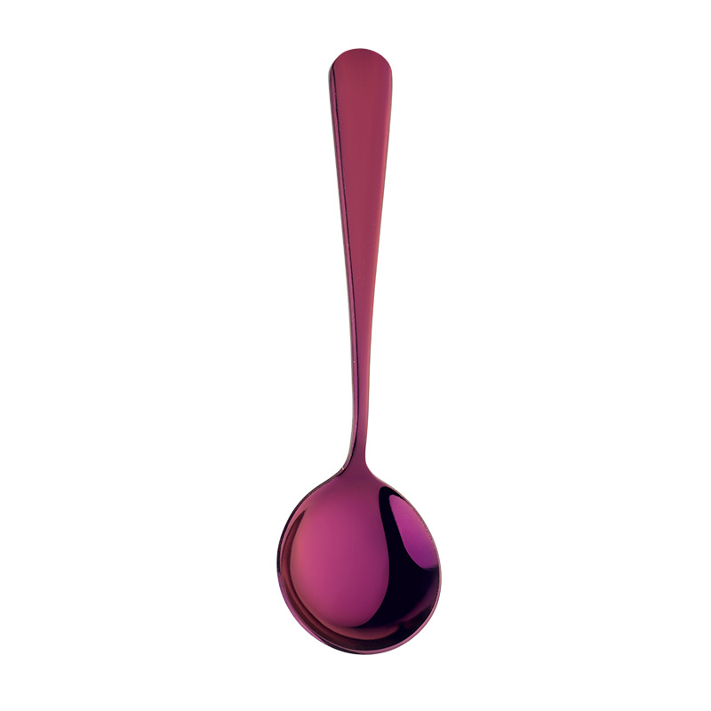  Ice Cream Scoop Solid Stainless Steel Purple: Home & Kitchen